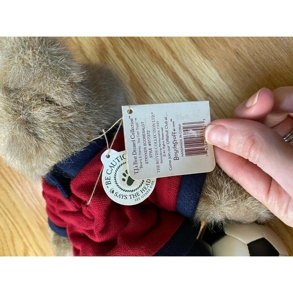 BOYD'S Bears Soccer STRYKER SCORESALOT Bear #917372 New w Tags! - Picture 6 of 6